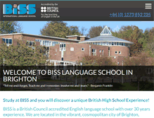 Tablet Screenshot of biss-school.com